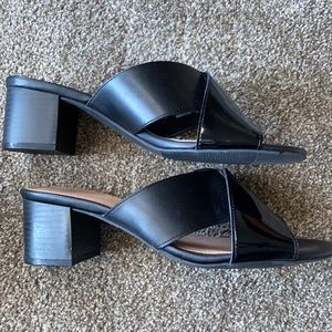 Black Low Heels Brand New